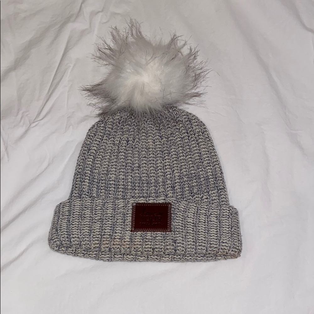 Love your melon Pom Pom beanie